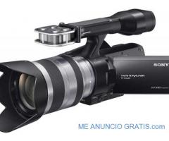 Alquiler cámaras de vídeo Sony NEX-VG20 85 euros