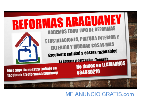 Servicio de Reformas domesticas